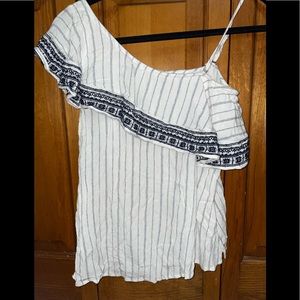 one shoulder / one strap tank top